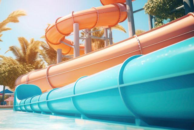 פארק המים חוף דלגה ( Dalga Beach Aquapark) ליד באקו