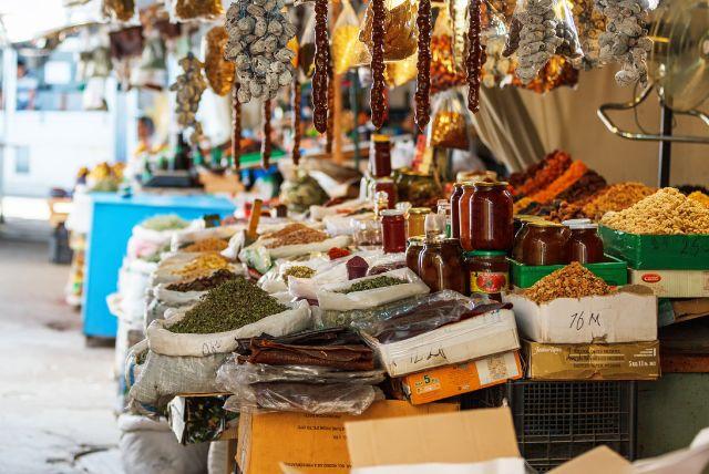 שוק בינה באקו - באזאר Binə Ticarət Mərkəzi