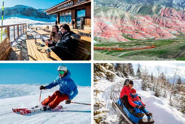 הכפר היהודי האדום באזרבייג'ן - העיירה קירמיזי קסבה (Red Jewish village) credit to getyourguide.com