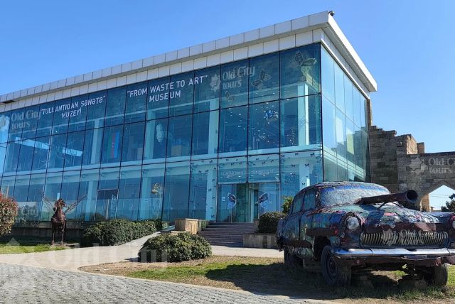 מוזיאון המיחזור באזרבייג'ן - From Waste to Art museum credit to getyourguide.com